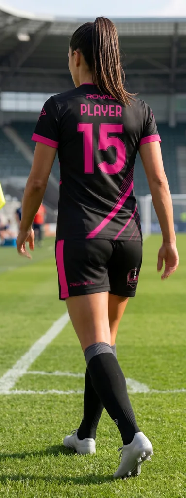 Divisa home WoMentis F.C. vista dietro